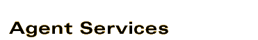 Agent Services